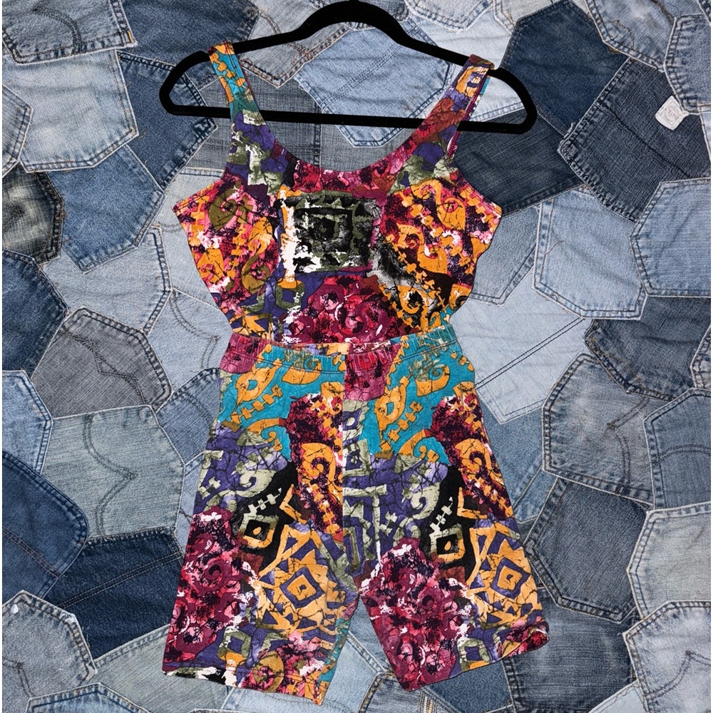 Vintage one piece and shorts set!